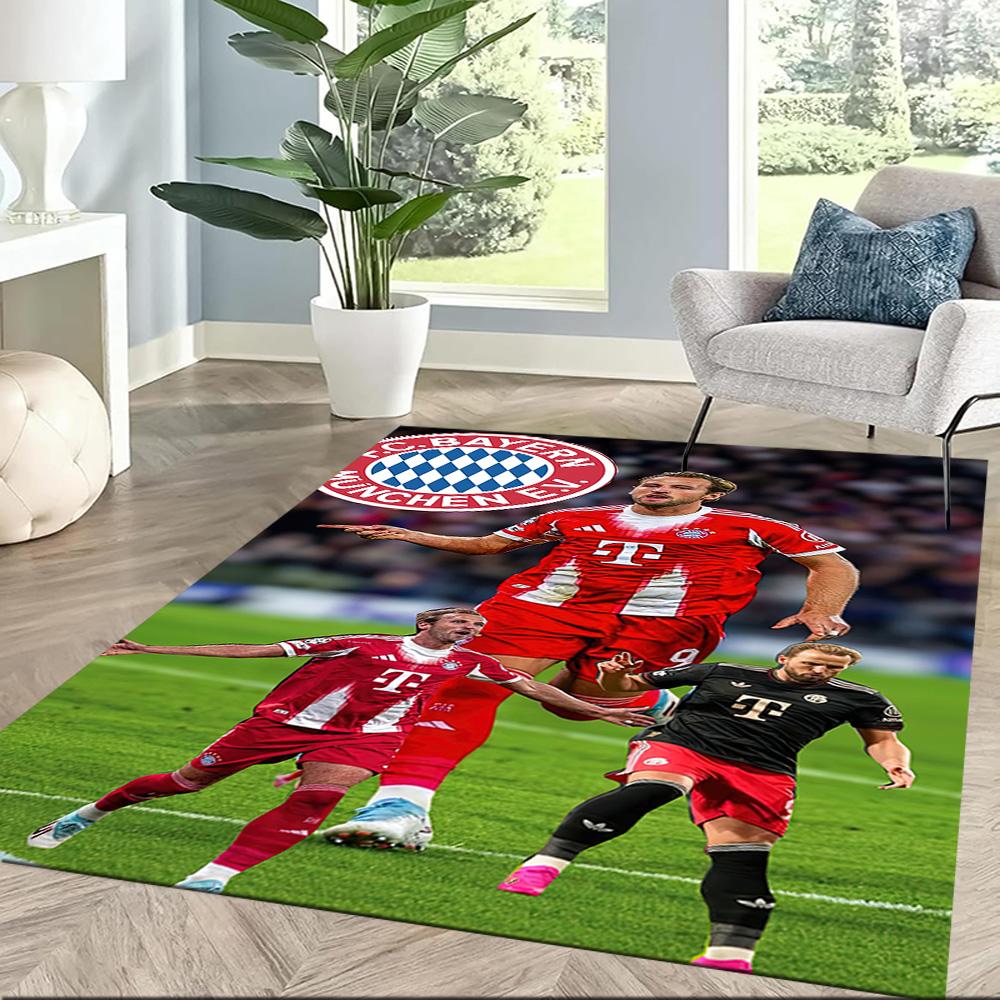 Bayern Munich Area Rug Perfect for Game Room Study room Decorate room Living Rooms Anti-slip Rug Decorate Offices