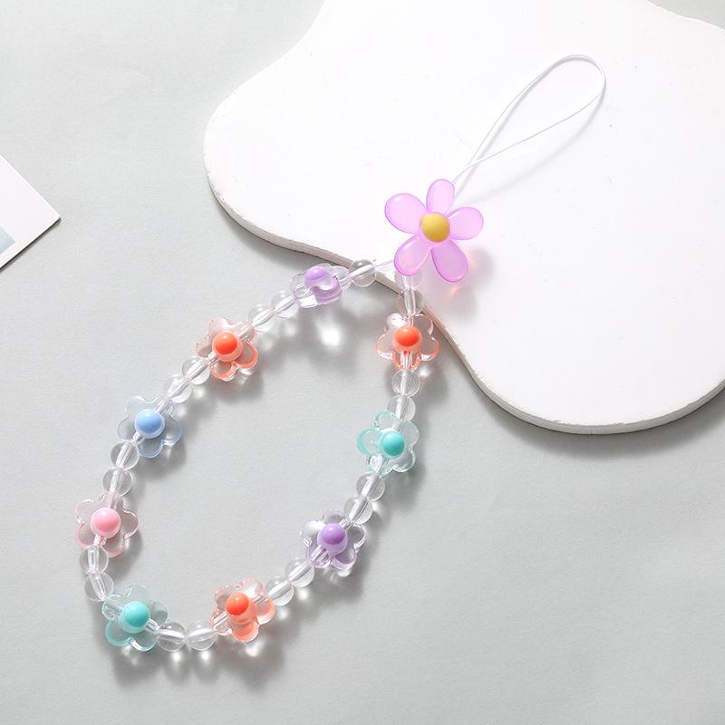 Красочный мультяшный чехол для телефона с ремешком и электропокрытием в квадратную клетку