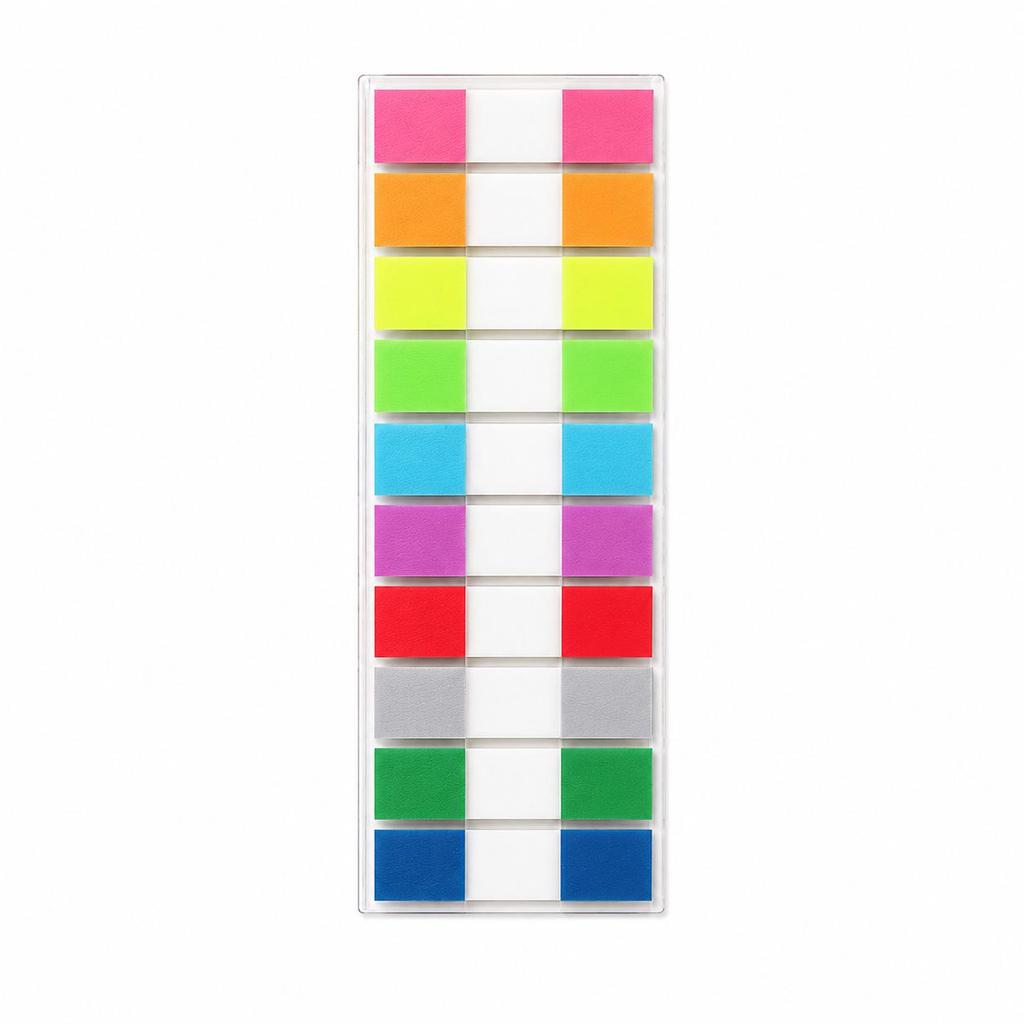 Waterproof Writable Sticky Note Labels - Portable Index & Memo Stickers
