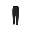 Elastic Logo Loose Mid-Waist Straight Casual Pants Men Bottoms Black FQ4781-010