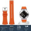 Для Casio G-SHOCK GA110 GM110 GM-110GB Силиконовый Маленький Стальной Пушечный ремешок для часов Красно-синий Цветовой Блок Оранжевая Смола Ремешок для часов