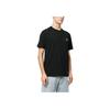 STONE ISLAND Мужская футболка с коротким рукавом, однотонная, с круглым вырезом, свободного кроя, топы, черный 101523757-A0029