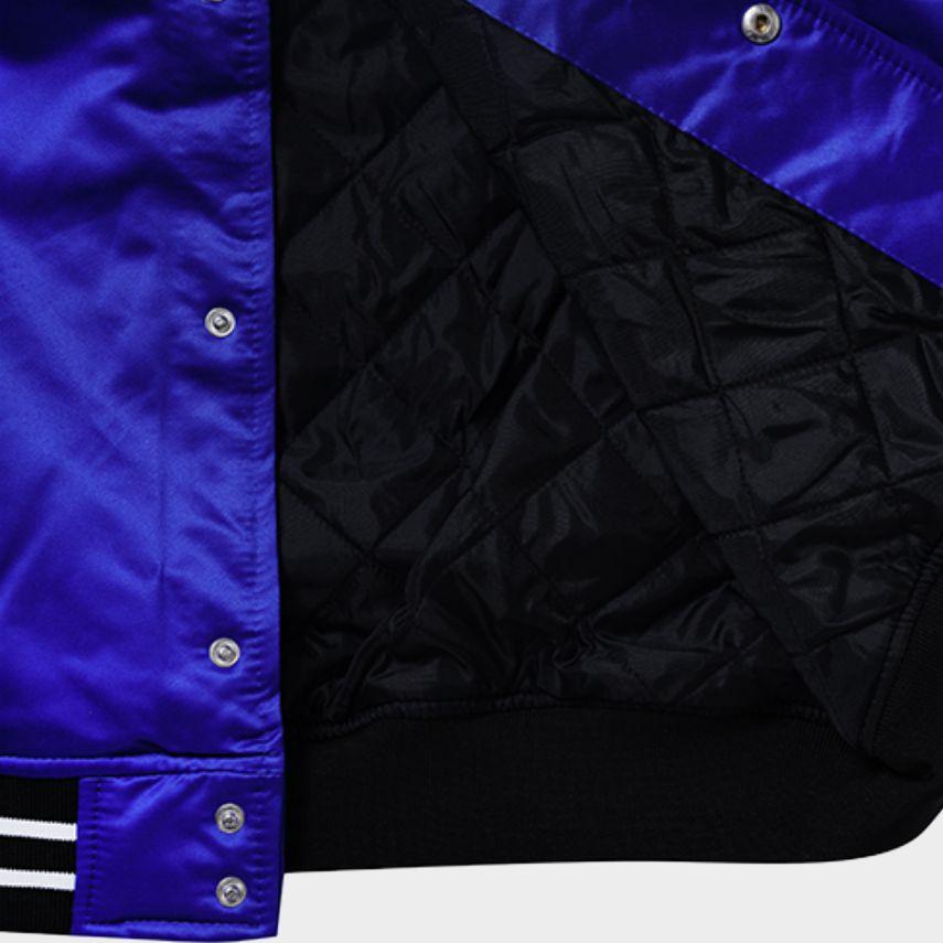Mitchell Ness Baseball Jackets Unisex Blue Baseball Collar Thickened Straight Fit OJBF3413-OMAYYPPPROYA