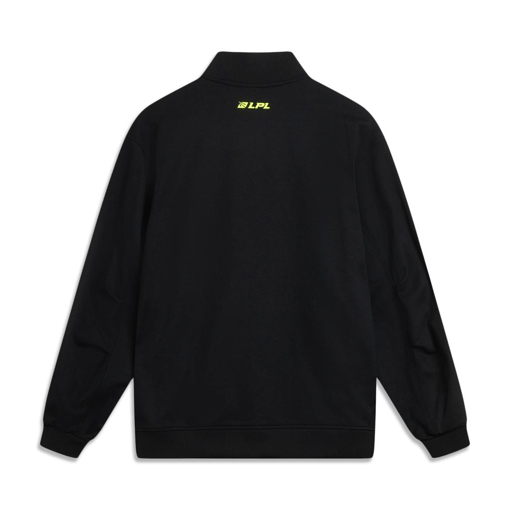 Li Ning X League Of Legends Коллаборация Сшивная Однобортная Мягкая Удобная Дышащая Универсальная Свободная Куртка Унисекс Куртка Черный AFDU739-1