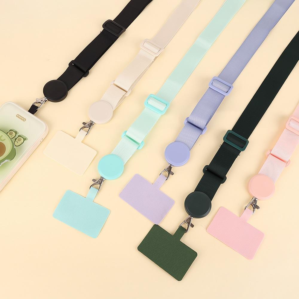 With Patches Neck Rope Pendant Hanging Rope Neck Strap Lanyard Patch Card Mobile Phone Lanyard