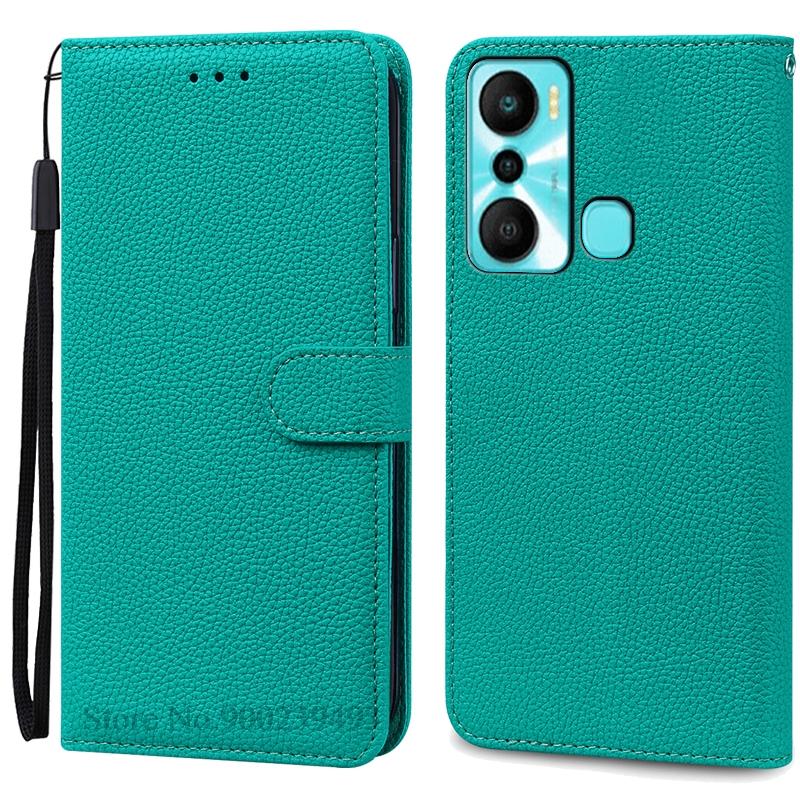 Hot 20i Case For Infinix Hot 20i Case Wallet Leather Flip Cover For Infinix Hot 20i Case X665C X665E Phone Cover Coque Fundas