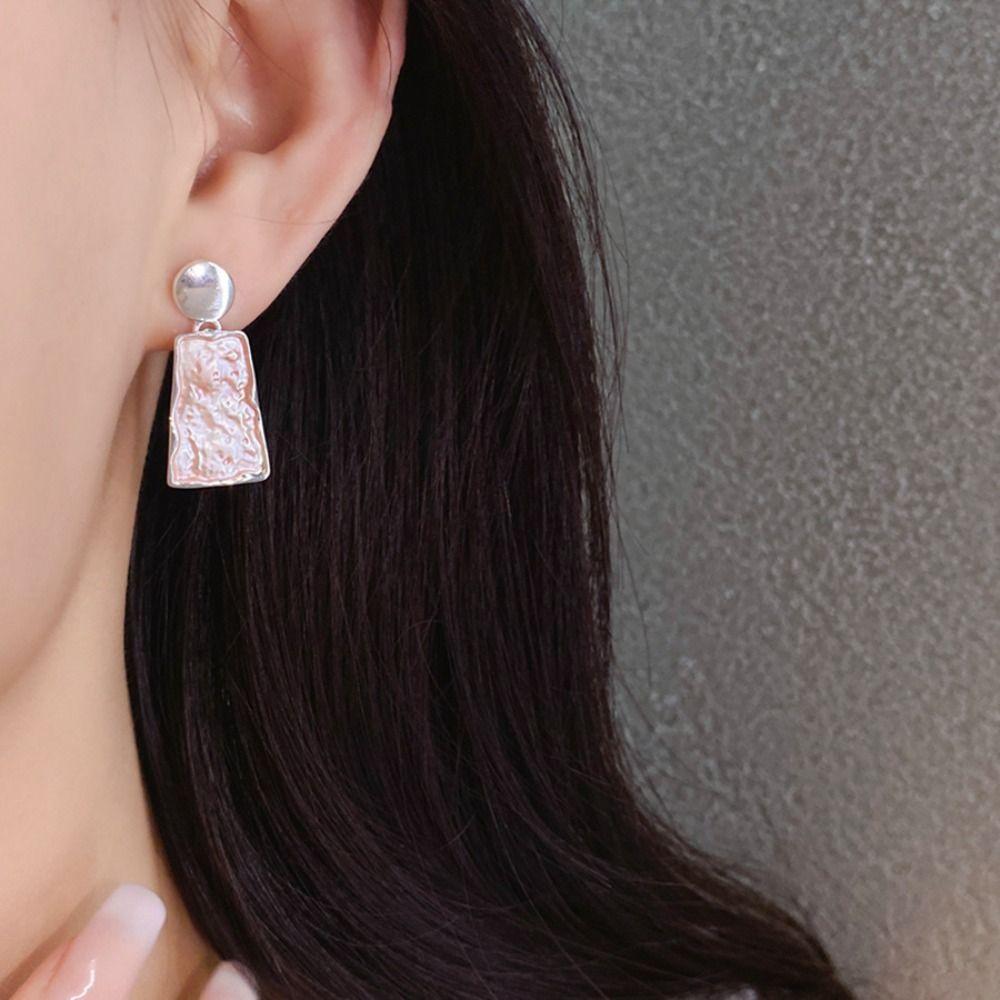 Collarbone Chain Women's Necklace Earring Set Exaggerated Multi Color Jewelry Set Girls