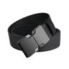 JEVI Men's Elastic Tactical Leather Belt Outdoor Sports Military Training Belt Business Casual Pants Belt for Men and Women