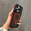 Роскошный матовый бронированный чехол для телефона для iPhone 16 15 14 11 12 13 Pro Max Plus для Magsafe Магнитный бампер Задние чехлы Обложка Funda Coque