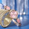 Women's Watch Chinese Style Bracelet Watches Pink Goose Logo Image High Quality Waterproof Female Fashion Quartz Wristwatches