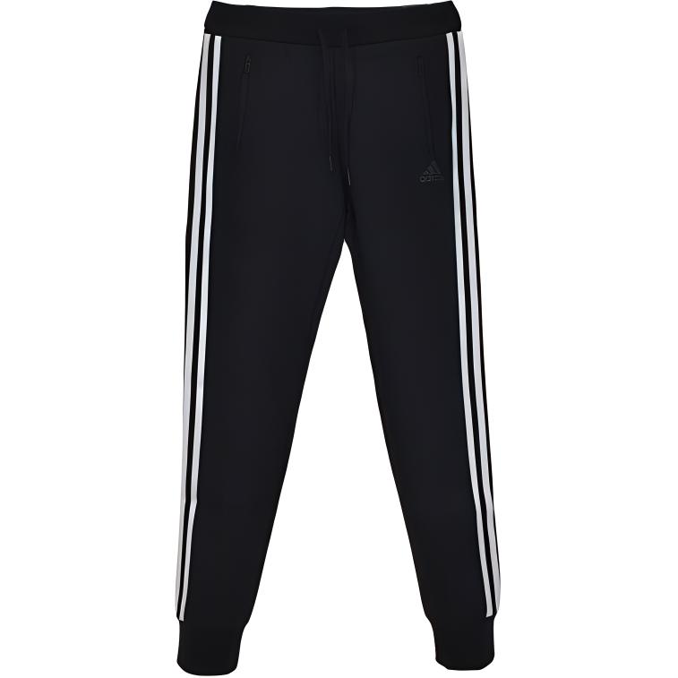 adidas Трикотажные спортивные штаны женские черные EH3891