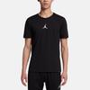 Air Jordan Iconic Quick Dry Training Sports Short Sleeve Black Men's AR7416-013