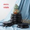 Automatic Rotating Wooden Base for Carved Treasures and Ornaments