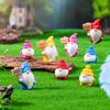 10pc Christmas Cute Little Dwarf Doll Decoration Small Ornament