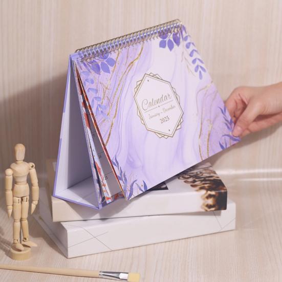 2025 Настольный календарь на 12 месяцев, перекидной календарь, настольный календарь, ежедневник, органайзер для офиса, кухни, класса