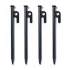 1/4/6 шт. 20/25/30/40 см стальной колышек для палатки сверхпрочный для улицы, пешего туризма, кемпинга, палатки, тента, навеса, ветрозащитный, грунтовый штырь, гвоздь, металлический колышек для палатки