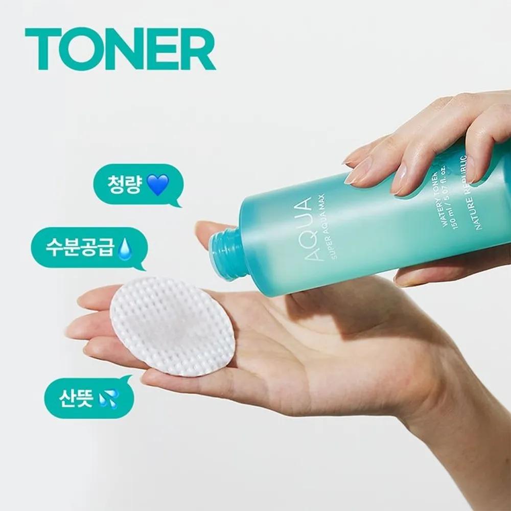 [1+1] Тонер для глубокого увлажнения Super Aqua Max