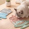 Non-Slip Cake Shape Pet Slow Food Mat Suction Cup Pet Food Mat  Pet Feeding