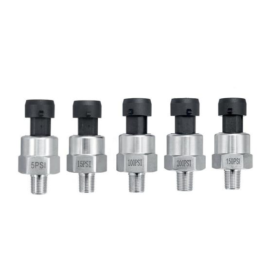1/8NPT 5V Stainless Steel 5-200Psi Oil Fuel Pressure Transducer Sender Sensor