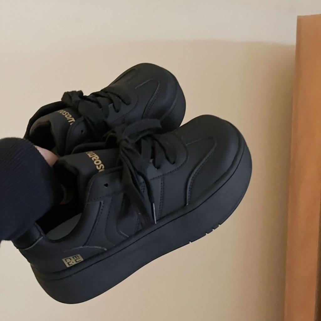 Niche Design Big Head Board Shoes, детская осенняя новинка, универсальная повседневная спортивная обувь для студентов на толстой подошве