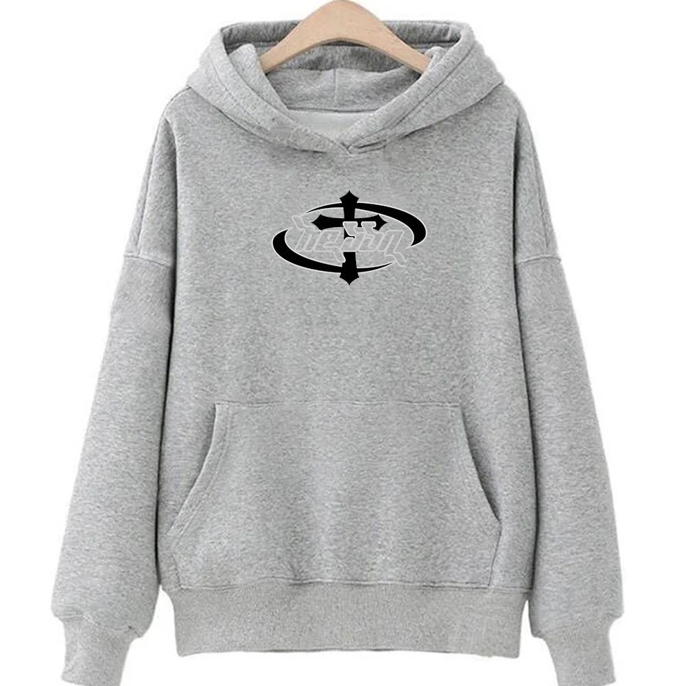 Худи в стиле хип-хоп с графическим принтом Нессы Барретт, готические толстовки, одежда с капюшоном в стиле Харадзюку, флисовые пуловеры