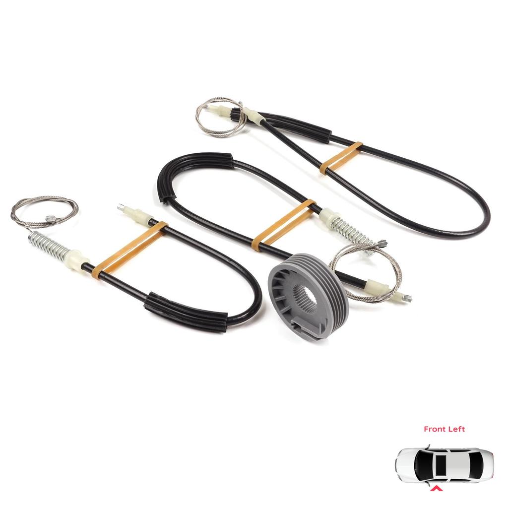 BWR5552 Комплект для ремонта стеклоподъемника левой двери для Mitsubishi Colt CZC Cabriolet RG 2006-2009 98031403