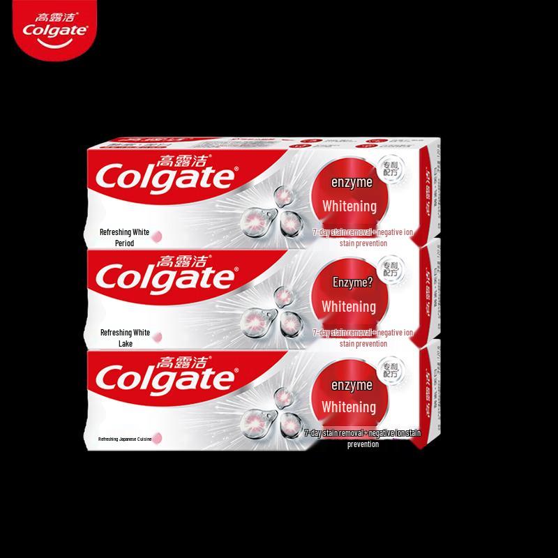 Colgate Enzyme Whitening Toothpaste White Peach Flavor