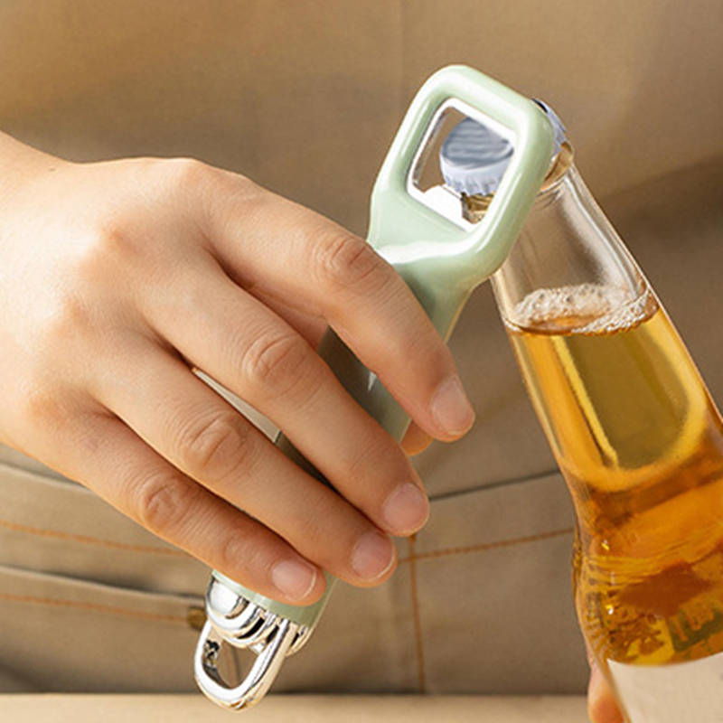 Открывалка для бутылок, полезная эргономичная открывалка для бутылок из нержавеющей стали, праздничная вечеринка, кухонный гаджет, открывалка для пивных бутылок, открывалка для банок