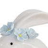 Animal Statue Rabbit Sculpture Ceramic Collectible Bunny Figurine,Desktop Decoration for Living