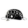 Dior Сумка [Индивидуальная косметичка] Бархатная Ноктюрн Бабочка Блестящий Кот Специальная Подарочная Коробка Спутник Аксессуары Бабочка Черный черный бархат
