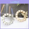 Butterfly Brooch With Alloy Rhinestones And Pearls For Women Fashionable And Artistic