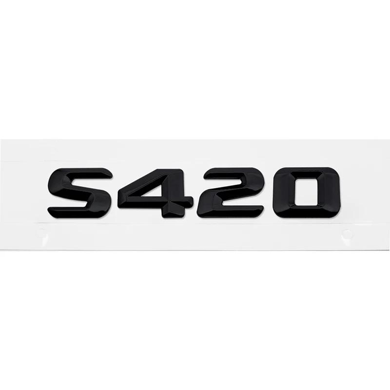 2026 Горячая Модифицированная 3D Наклейка с Буквами на Автомобиль Декоративный Значок-Эмблема на Задний Багажник для Mercedes Benz S400 S420 S430 S450 S500 S550