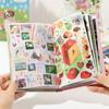30 Sheets/pack Sticker Book Dream Growth Dream Core Wind Pattern Notebook Mobile Phone Back Card DIY Decoration Guka Collage