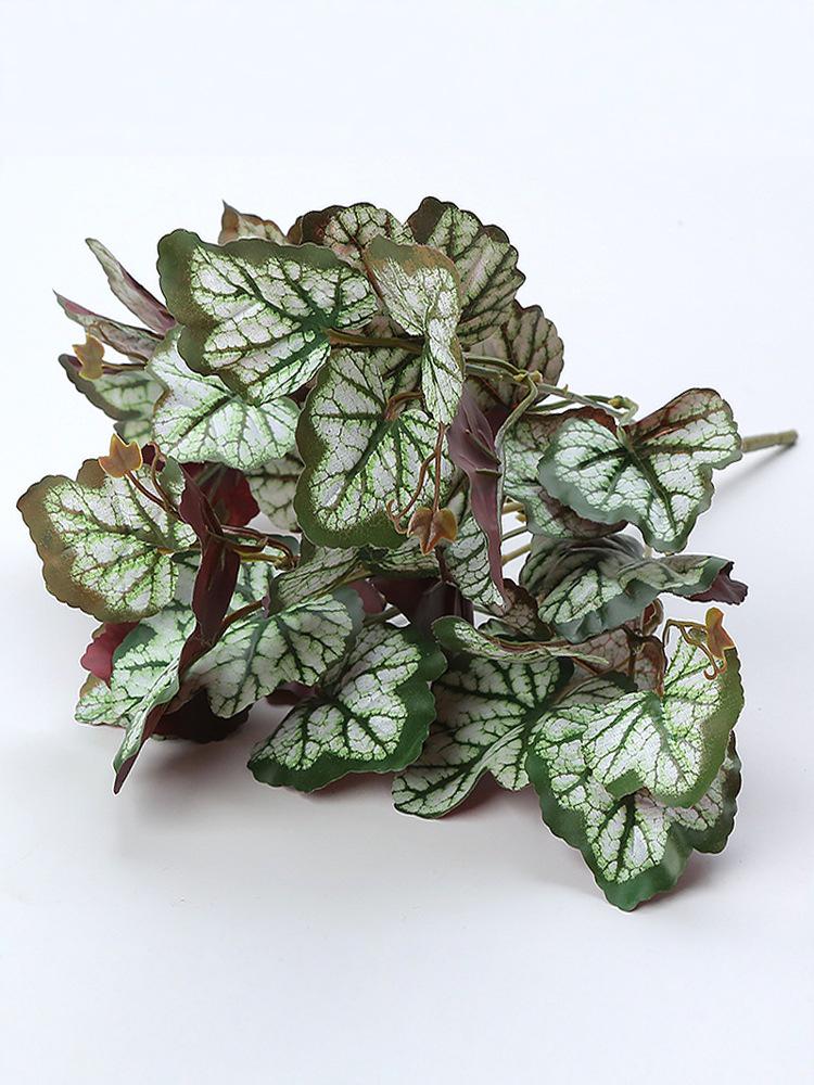 Begonia Leaves Wall Decoration & Green Partition Accessories