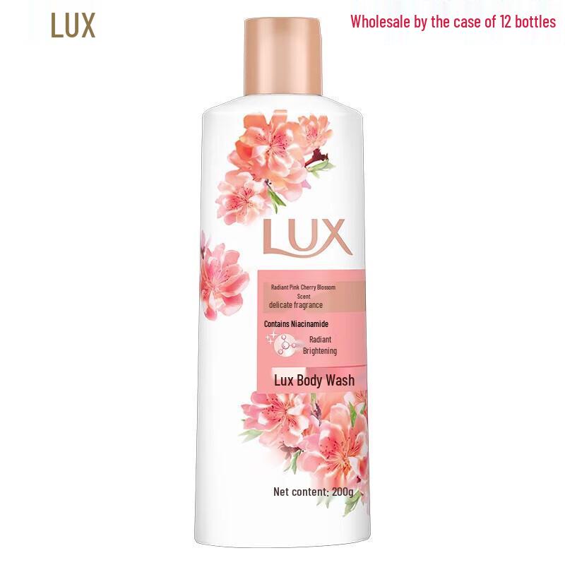 LUX Brightening Pink Cherry Blossom Scented Shower Gel