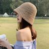 New Unisex Beach Cap Suede Panama Hat Fisherman Hat Breathable Fisherman Cap Sunshade Bucket Hats