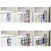 4/6 Grids Umbrella Storage Rack Metal Umbrella Holder Practical Bag Key Storage Holder  Bathroom