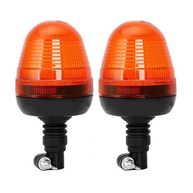 12 В 24 В светодиодный стробоскоп на крыше автомобиля, сигнальная лампа, вращающийся предупредительный мигающий маяк, трактор, квадроцикл, прицеп, грузовик, лодка, кемпер