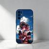 Чехол для телефона Houshou Marine с голографическим принтом для Samsung S25, S24, S21, S22, S23, S30, Ultra, S20, Plus, Fe, Note, 5G Черный