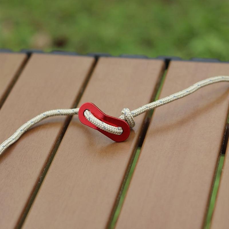 Reusable Tent Buckles Tent Fasteners Buckle Aluminum Alloy Tent Rope Buckle Tent Rope Tighteners Reusable Tent Fasteners