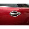Для Mazda CX-9 CX9 2017 2018 ABS хромированная внешняя дверная ручка + дверная чаша автомобиля, автомобильный стиль 16 шт.