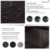Car Floor Mats For Mitsubishi Outlander 2003- 2016 2017 2018 Flash Mat Leather Custom Foot Pads Automobile Carpet Cover