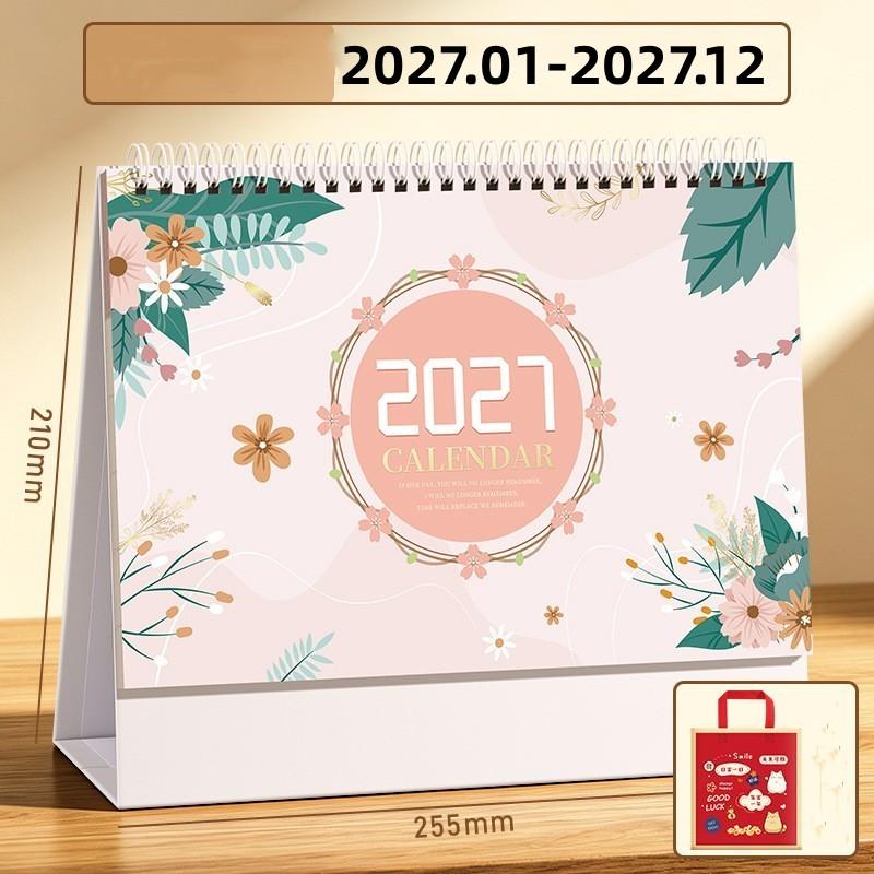 Habit Tracking Calendar Standing Standing Calendar Desk Calendar Handwritable For Birthday Gift Study Planning Work Planning