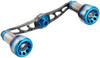 LIVRE Reel FullComp Crank (for Left-handed) for Shimano 100 (Gunmetal P + Blue G)
