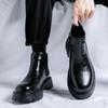 2024 Весна Высокие кожаные туфли ручной работы Мужские лоферы Slip On Деловые повседневные туфли Классические мягкие кожаные мужские туфли Hombre на плоской подошве