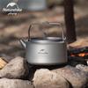 Портативный титановый походный чайник Naturehike 1 л