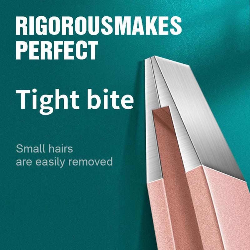 НОВЫЙ набор из 4 предметов Профессиональный набор пинцетов Идеально подходит для удаления волос на бровях Заноза Очень легко и расслабленно удалять