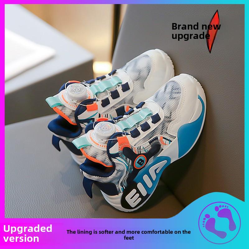 «Весна/осень 2025 г., дышащие сетчатые спортивные кроссовки для мальчиков и девочек с вращающимся дизайном Dunk».