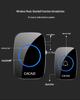 Wireless Waterproof Plug-Free Doorbell and Elderly Pager, Battery Operated