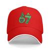 Six Seven 6 7 St Patricks Day 67 Paddys Meme Sun Baseball Cap Summer Unisex-Teens  Print TTennis Skate Baseball Caps